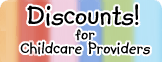 Discounts for Childcare Providers