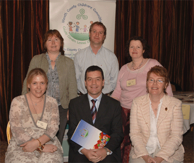 Group of delegates at Meath County Childcare Committee's Childcare Conference 21st April, Trim Castle hotel